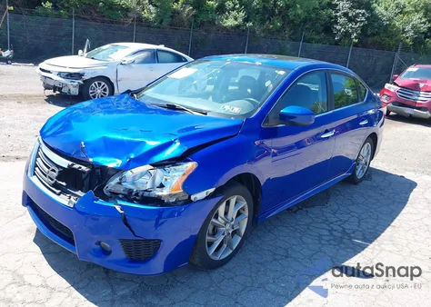 2014 Nissan Sentra Sr z USA, uszkodzony, nr VIN 3N1AB7AP0EY278318